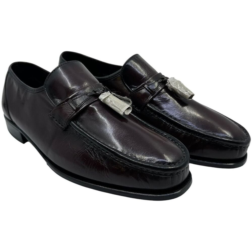 Florsheim Mens Shoes 11 3E Brown Leather Tassel Loafers Slip On Moc Toe 17090-18